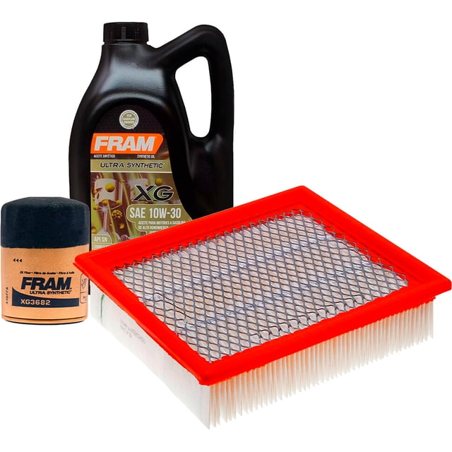 Kit De Aceite Sintético 10W30 Kit De Afinación Sin Bujías Compatible con Ford Ranger L4 2.3L DE 2005 A 2008