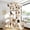Beige, variant on Globlazer 83'' Multi-Level Large Cat Tree Tower for Indoor Cats with Sisal Scratching Post, Hammock & 2 Condos, Dark Gray