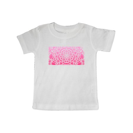 

Inktastic Kansas Silhouette Mandala Gift Baby Boy or Baby Girl T-Shirt