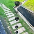 thumbnail image 6 of 8.5FT Rain Chains for Gutters Downspouts, Functional and Decorative Replacement Rainchains for Downspout, Butterfly and Cup Rain Gutter Chain, Metal Rain Catcher Chimes for Outside, Vintage Copper, 6 of 7