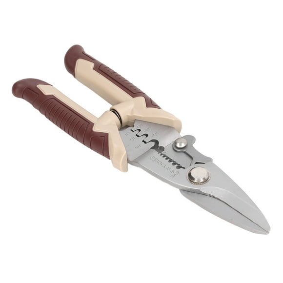8 Inch Wire Stripper 3 in 1 Multifunction High Accuracy Wire Stripper Crimper Wire Crimping Tool for Electrician