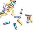 thumbnail image 2 of Tornillo RISK 2PCS Titanium Bicicleta Derailleur Jockey Rueda Bolt para MTB Road Bike M5 × 14.2mm Bi RISK  Tornillo, 2 of 7