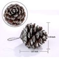 thumbnail image 2 of Christmas Pine Cones Snow Tipped Natural Pine Cone With String For Christmas Tree Decoration 18 Pcs, 2 of 2