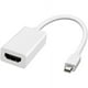thumbnail image 1 of Adaptador Mini DisplayPort a HDMI, convertidor Thunderbolt a HDMI para MacBook Air/Pro, Microsoft Surface Pro/Dock, monitor, proyector y más (1 paquete, blanco) PAGNE, 1 of 5