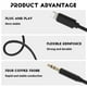 thumbnail image 4 of Car AUX Cable for iPhone Audio Cable Aux Cable to 3.5mm Premium Audio for iPhone 13 Pro-8 Plus Car S, 4 of 5
