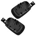 thumbnail image 4 of TRQ Door Handle Front Inner Inside Black & Chrome Pair Set for Chevy Cobalt NEW DHA35462, 4 of 4