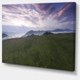 thumbnail image 2 of Mountain Plateau at Evening - Landscape Canvas Art Print, 2 of 4