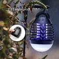 thumbnail image 4 of Dartwood Outdoor Bug Zapper - Waterproof, USB Rechargeable and Battery Powered Mosquito Killer, Insect Trap and Fly Swatter, 4 of 10