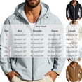 thumbnail image 3 of ECHFIPROM Hooded Rain Jacket for Men Black Camping Waterproof Hiking Zipper Heavyweight Winter Big and Talls Raincoat Outdoor,L, 3 of 9