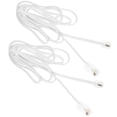 thumbnail image 4 of LNGOOR 2pcs RJ11 To RJ45 Adapter Telephone To Ethernet Cord Telephone Plug Adapter Cord, 4 of 6
