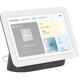 Google Nest Hub Max - Charcoal, Home Smart Display with Google