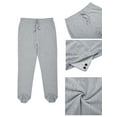 thumbnail image 7 of FOCUSSEXY Mens Soft Pant Sleep Pajama Mens Cotton Pajama Pants Mens Sleepwear Loungewear Clothing Pajama Lounge Pant with Drawstring, 7 of 7