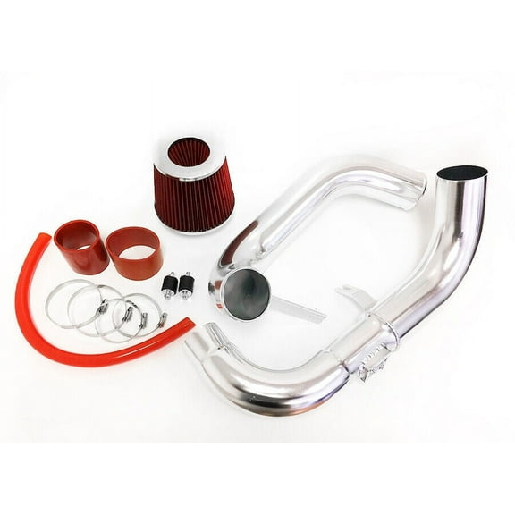 AirX Racing Cold Air Intake Filter Kit For 2006 2007 2008 2009 2010 2011 Honda Civic EX DX LX With 1.8L L4 Engine (Red)