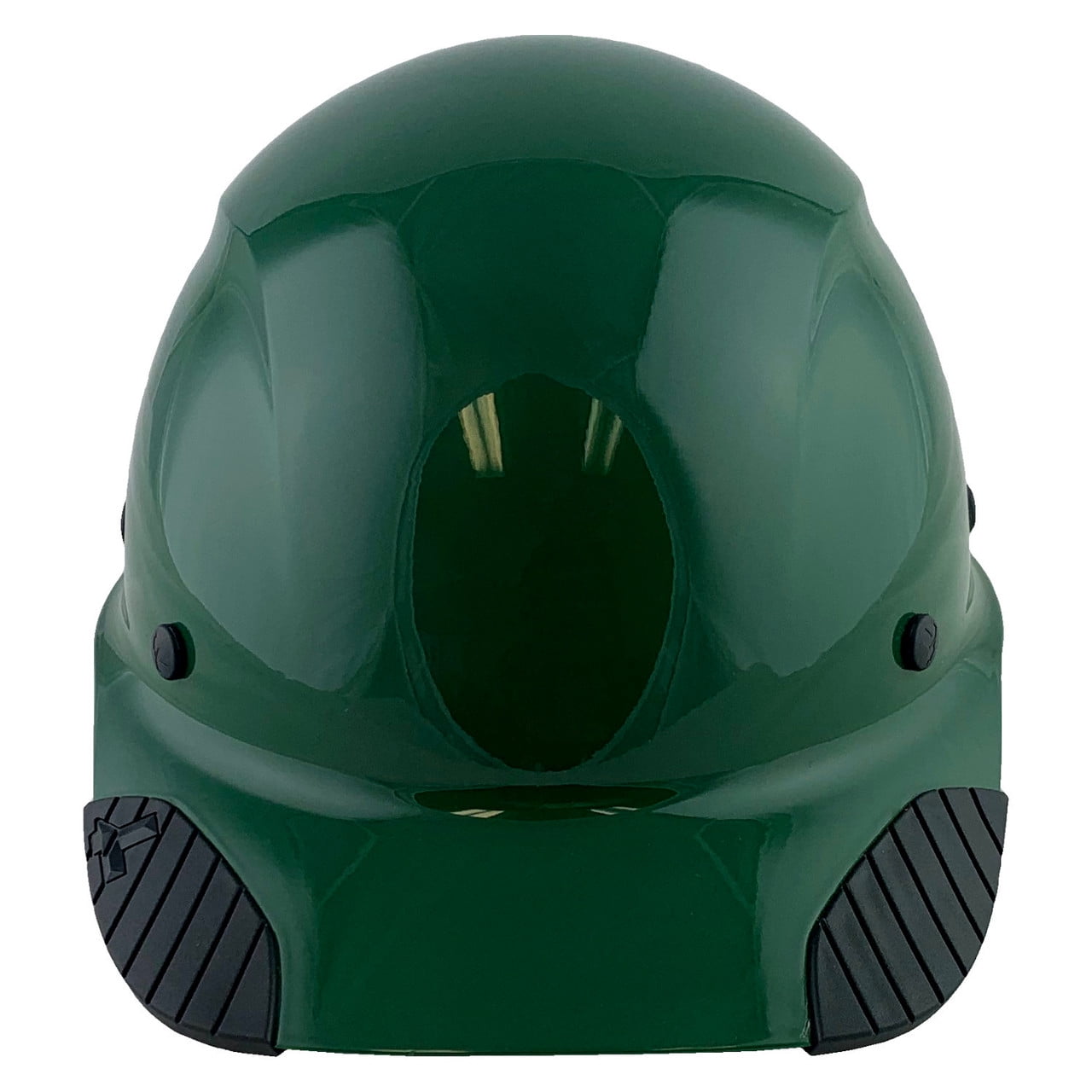 DAX Fiberglass Composite Hard Hat - Cap Style Factory Green with Tote