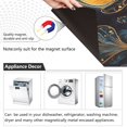 thumbnail image 4 of Yayeee Magnetic Dishwasher Cover for The Front Decoration Home Kitchen Machine Sticker Protector, Navy Blue Art Pattern, 4 of 6