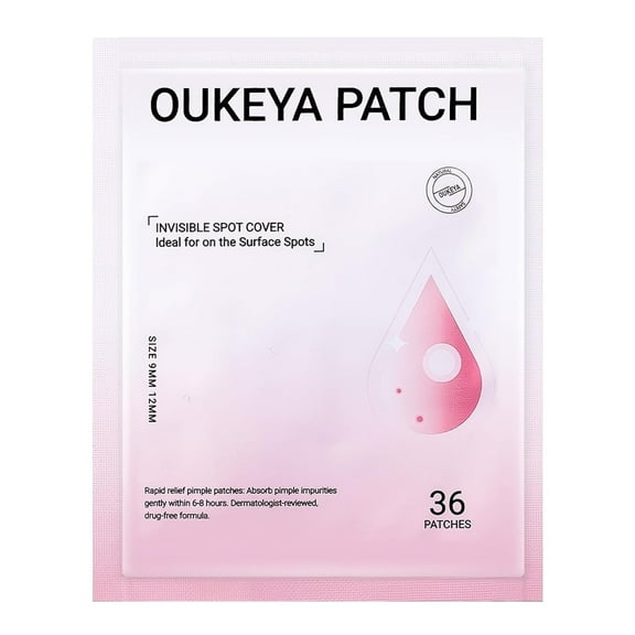 OUKEYA Hydro Clear Patches for Sensitive Skin Overnight Treatment 36 Pcs
