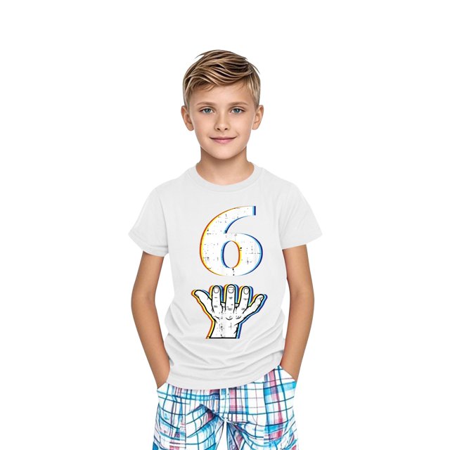 T-shirts Blancs à Manches Courtes pour Bébé Fille Garçon Automne Été Col Rond Spandex Imprimé Brunch Mignons Hauts Chemises Enfant 2025 Vêtements Coupe Régulière Concert Country Y2K 9 Ans