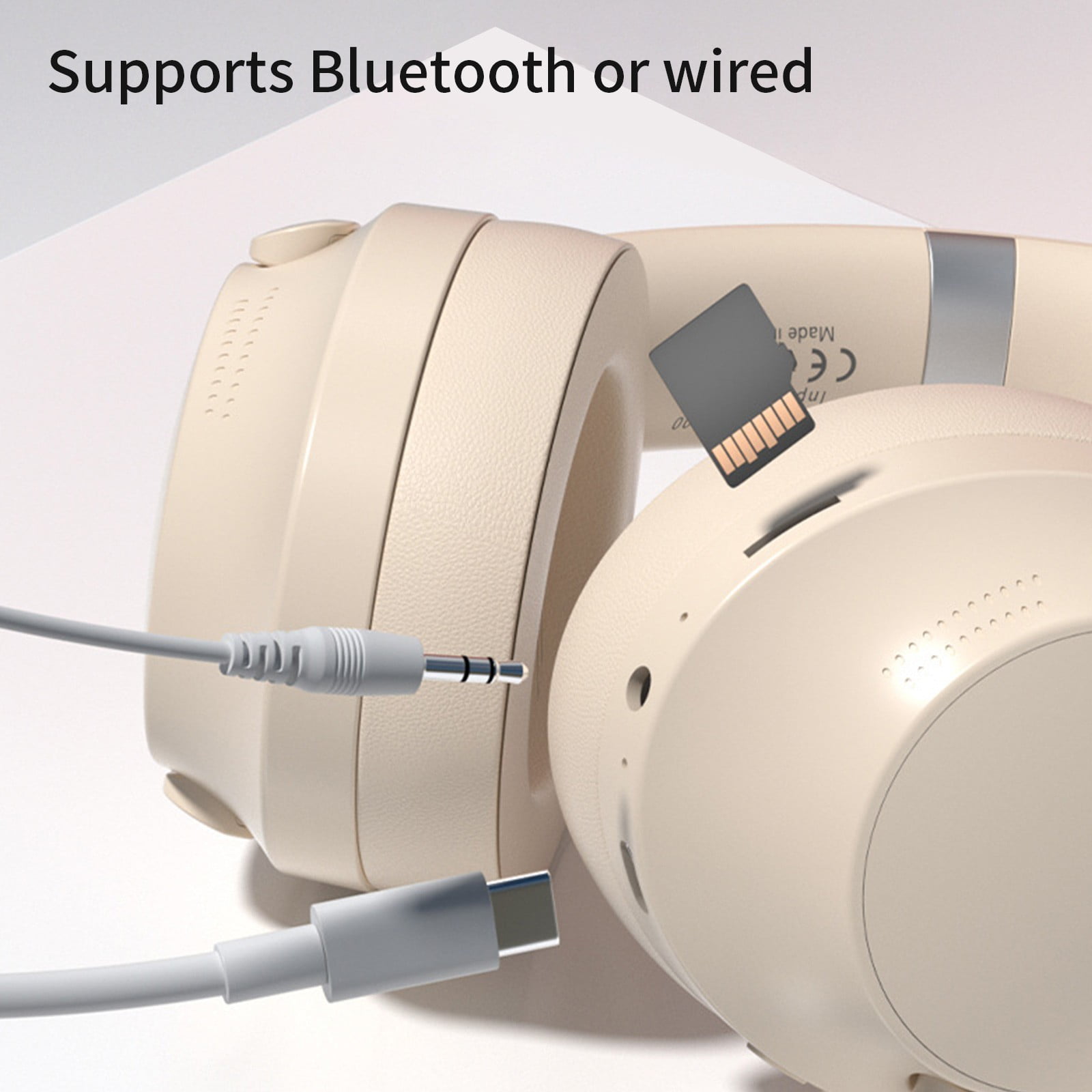 Bluetooth Earbuds Headset – Bluetooth 5.3 Headworn Wireless Earphones For Noise Reduction And Call Foldable And Scalable For Comfortable Wearing Of Bluetooth Earphones
