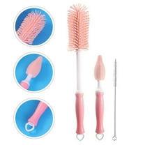 LULULION 1 Set of Stainless Steel Straw Cleaner Brush Portable for Families