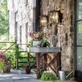 thumbnail image 4 of 2105KZ Hinkley Lighting Walker - Large Outdoor Wall Lantern Aluminum Approved for Wet Locations - Transitional and Craftsman Style - 11.5 Inch Wide by, 4 of 17
