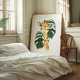 thumbnail image 3 of Giraffe, Jungle Animals, Safari Animals, Palm Leaves, Gender Neutral Nursery - Illustration Watercolor Animal Jungle Tropical Monstera Unframed Wall Art Print 18 x 24 inches, 3 of 13