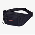 thumbnail image 5 of Hfnxid Lightweight Hiking Waist Pack Men Waist Bag Crossbody Fanny Pack, Belt Bag for Phone Wallet Keys, Lightweight Hip Pack for Travel Hiking Running, 5 of 10