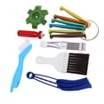 thumbnail image 1 of HVAC Coil Cleaning Brush, Improve Efficiency Professional Air Conditioning Fin Cleaner Set  for Radiator Evaporator Condenser, 1 of 7