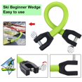 thumbnail image 5 of Ski Tip Connector Ski Wedge Aid Snowboard Connector Ski Training Aid for Ski Lovers Trainer Beginners-Light Green, 5 of 8