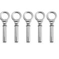thumbnail image 4 of Raindrops  5 Pcs Expansion Ring Swivel Eye Bolt Automatic Hook Bolts Silver, 4 of 8