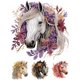 thumbnail image 3 of 5D DIY Con Forma Especial Parcial Caballo Pelo Largo 30x30cm, 3 of 7