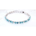 thumbnail image 3 of Pulsera Shining Moonlight Con Cristales - Azul Moonlight Joyeria, Pulsera, Cristal, 3 of 3