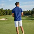 thumbnail image 5 of Trgacdwlo Polo T Shirts for Men Lightweight Quick Dry Shirts for Men Short Sleeve Summer Outdoor Running Golf Polo Shirt Men Blue XL, 5 of 9