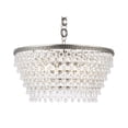 thumbnail image 3 of Elegant Lighting 1219D28AS/RC Nordic Collection Pendant Lamp D28" H14" 6-Light, Clear, 3 of 9