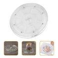 thumbnail image 2 of MRLESS Clear Rotating Tray 8" Acrylic Bearing Turntable for Kitchen & Dining, 2 of 7
