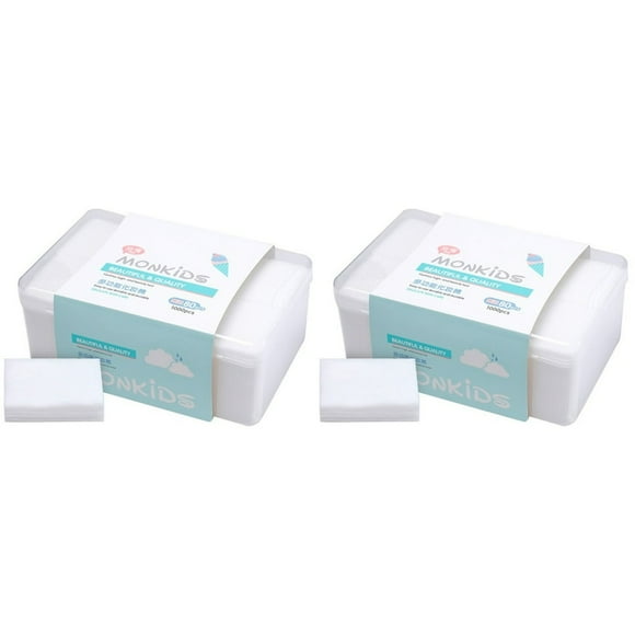 HAOAN2 PCS Waterproof Makeup Remover Face Wipes Simple Wash Pads Cosmetic Miss