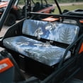 thumbnail image 3 of HUIACONG Blue Wolf UTV Seat Covers Waterproof Easy Installation 4 Wheeler Seat Cover Non-Slip Soft Fit for Kawasaki Mule 3010, 3 of 7