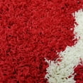 thumbnail image 4 of Maxy Home Bella Trellis Red 1 ft. 8 in. x 2 ft. 7 in. Shag Door Mat, 4 of 4