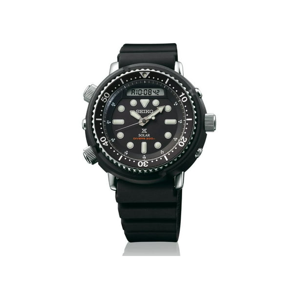 Seiko Snj025 Prospex Analog Digital  Solar Dive Watch 