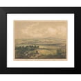 thumbnail image 2 of Vojtech Klimkovič 18x15 Black Modern Framed Museum Art Print Titled - View of Kosice (1858), 2 of 5