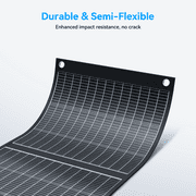 400W Portable Solar Panel for Most Power Stations, Foldable & Lightweight Solar Suitcase with Kickstands, 40V MC4 & Multi-Output for Solar Generators, RVs, Camping, and Outdoor Use