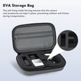 thumbnail image 3 of EVA Storage Bag, Portable Protective Hard Case Double Zipper Waterproof  For Outdoor Sports For Sports Camera, 3 of 8