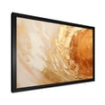 thumbnail image 3 of Designart "Lush Vortex In Copper And Gold" Abstract Spirals Picture Framed Wall Decor, 3 of 5