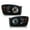 Smoke Lens Black Housing Amber Reflector, variant on PIT66 Headlights Pair Fit for Dodge Ram 1500 2006-2008 /Fit Dodge Ram 2500 3500 2006-2009 Headlamps Smoky Lens Black Housing Amber Reflector