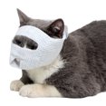 thumbnail image 5 of Pnellth Cat Muzzle Adjustable Fastener Tape Breathable Anti-Bite Odor-Free Ideal for Grooming Bathing Travel, 5 of 7