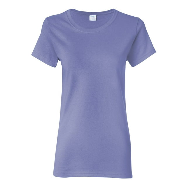 Heavy Cotton Women’s T-Shirt, 3XL, Violet