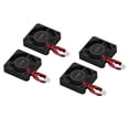 thumbnail image 4 of Ventilador de refrigeración, 4 piezas, ventilador de refrigeración sin escobillas, ventilador de refrigeración de CC, ventilador extrusor, el mejor en su clase, 4 of 12