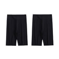 thumbnail image 2 of SILVERCELL 2 Packs Girls Athletic Half Leggings 1/2 Pants Kids Dance Running Bike Shorts Workout Tights Activewear, Size 3-12T, 2 of 7