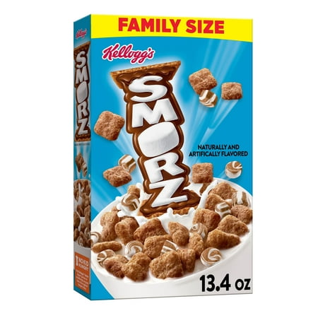Kellogg's Smorz Original Cold Breakfast Cereal, 13.4 oz