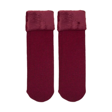 

Women s Thickened Socks Winter Super Thick And Warm Towel Socks Dress Socks for Men