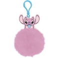 thumbnail image 1 of Lilo & Stitch Pom Pom Angel Keyring, 1 of 1